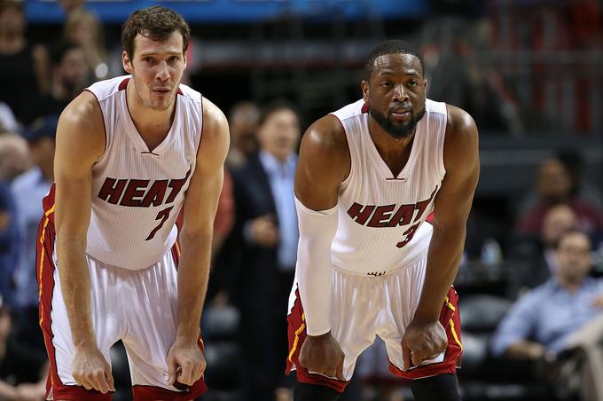 Goran Dragić in Dwyane Wade bosta spet soigralca pri Miami Heat. | Foto: Getty Images