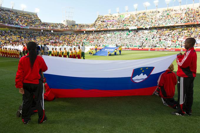 Slovenija je nastope na SP 2010 začela 13. junija 2010 v Polokwaneju proti Alžiriji. | Foto: Vid Ponikvar