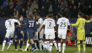 PSG in Marseille poražena, Lyon povečal prednost