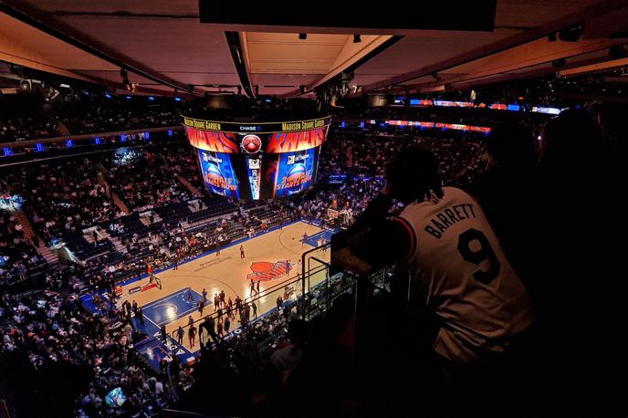 Madison Square Garden | Madison Square Garden je vedno poln, a prave navijaške atmosfere pa ni. | Foto Matej Podgoršek