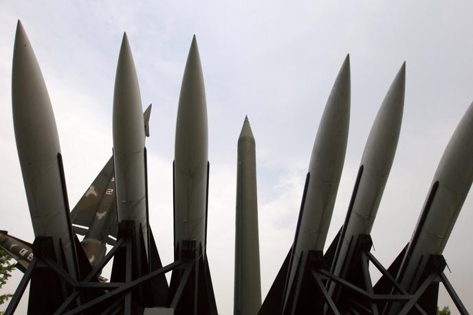 Jedrska bomba, atomska bomba, rakete, orožje, jedrsko orožje | Globalno se sicer trgovina z orožjem zmanjšuje. | Foto Reuters