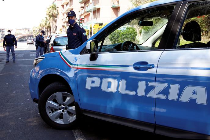 Italijanska policija | Guvernerka Sardinije Alessandra Todde je eksplozijo označila za strahopeten napad na vso skupnost. | Foto Reuters