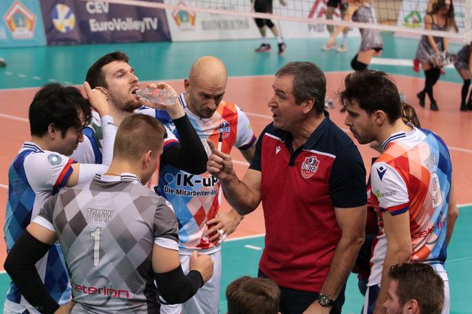 Urban Toman | United Volley je slavil v Minsku in napredoval v osmino finala. | Foto CEV