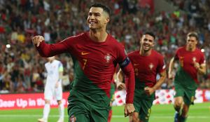 Portugalcem uspelo, Cristiano Ronaldo postavil še en osupljiv rekord