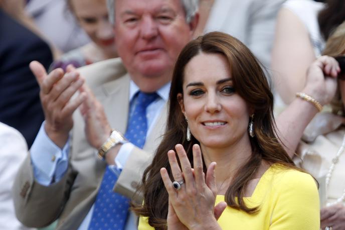 Kate Middleton | Kate Middleton vsako leto vidimo na tribunah Wimbledona. | Foto Guliverimage