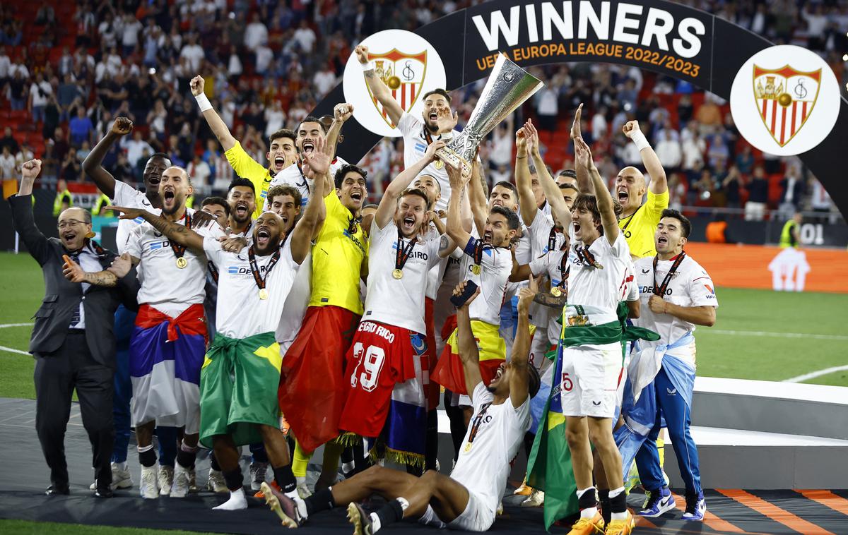 Sevilla | Sevilla je pred mesecem dni še sedmič osvojila evropsko ligo. | Foto Reuters