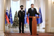 Pahor predsedniška palača 26122021