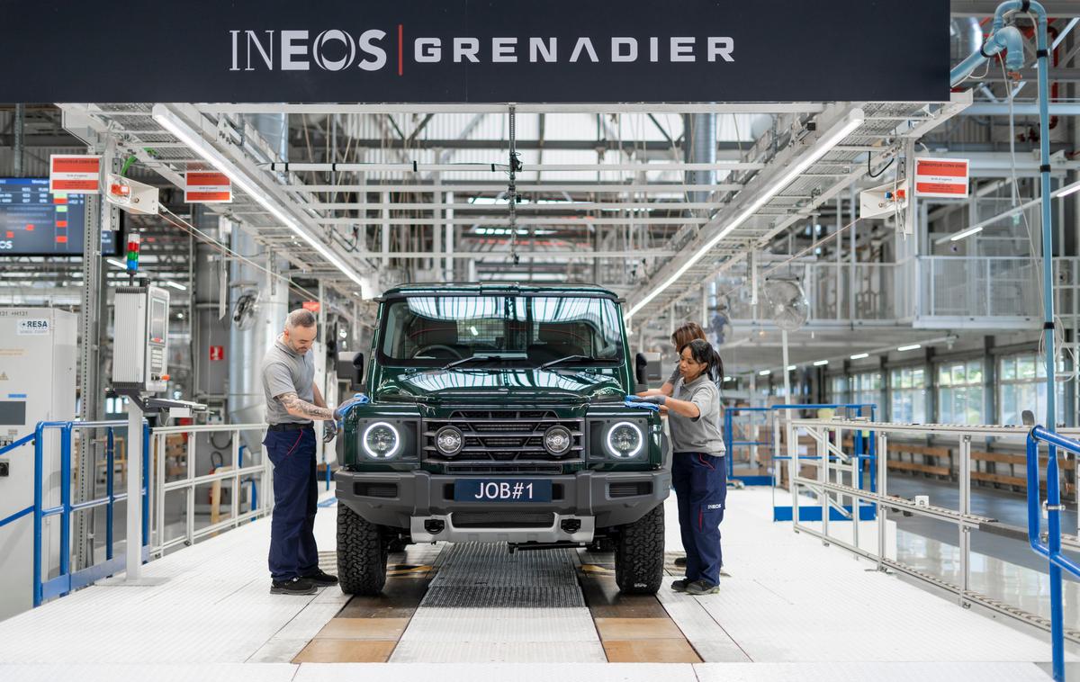 Ineos grenadier | Ineos prvi model grenadier izdeluje v nekdanji Daimlerjevi tovarni v Hambachu. | Foto Ineos