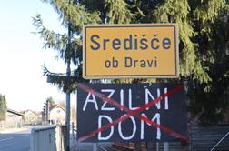 V Središču ob Dravi občani protestirali proti azilnemu domu
