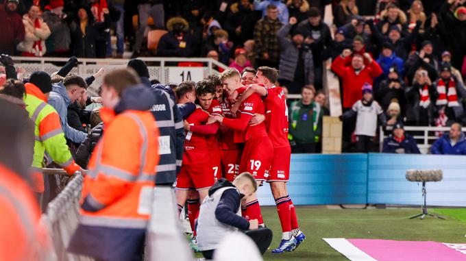 Middlesbrough je v polfinalu ligaškega pokala na prvi tekmi ugnal Chelsea. | Foto: Guliverimage