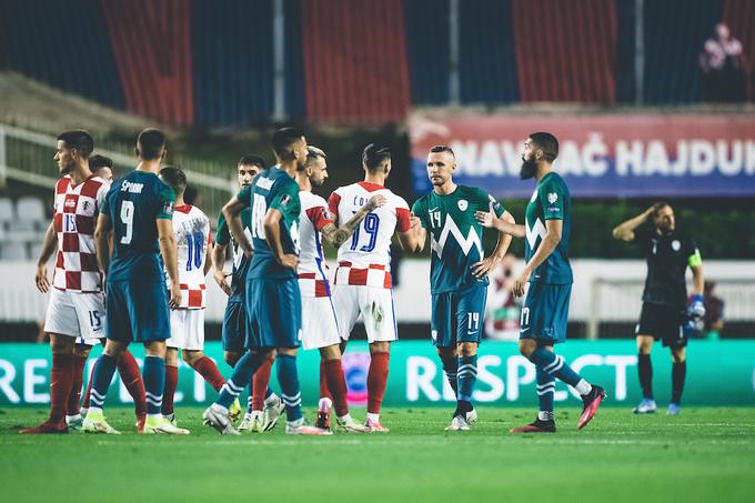 Ko je Slovenija zadnjič gostovala pri prvem favoritu kvalifikacijske skupine, je v Splitu izgubila s Hrvaško z 0:3. | Foto: Grega Valančič/Sportida