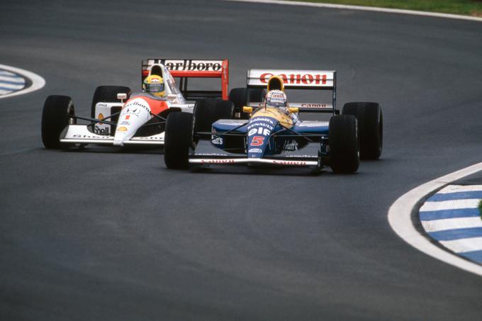 Newey in Mansell sta z Williamsom prekinila prevlado Senne in McLarna. | Foto: Guliverimage
