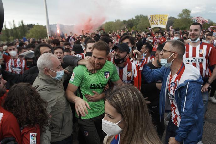 Atletico Madrid prvak | Jan Oblak je uresničil svoje sanje. V Španiji je z Atleticom osvojil la ligo. | Foto Guliverimage