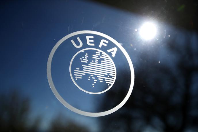 Uefa Logotip | Evropska nogometna zveza ostaja mirna. | Foto Reuters