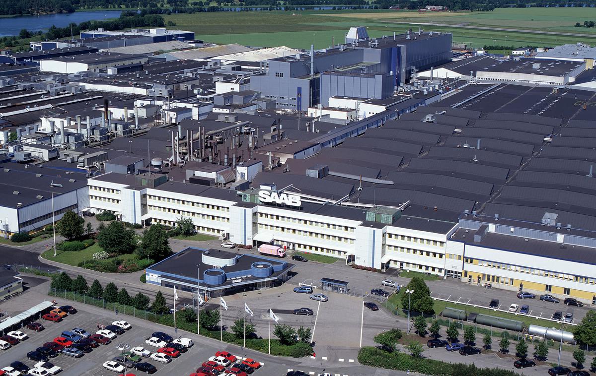 Saab tovarna | Tak je bil nekoč pogled na Saabovo tovarno v švedskem Trollhättnu. | Foto General Motors