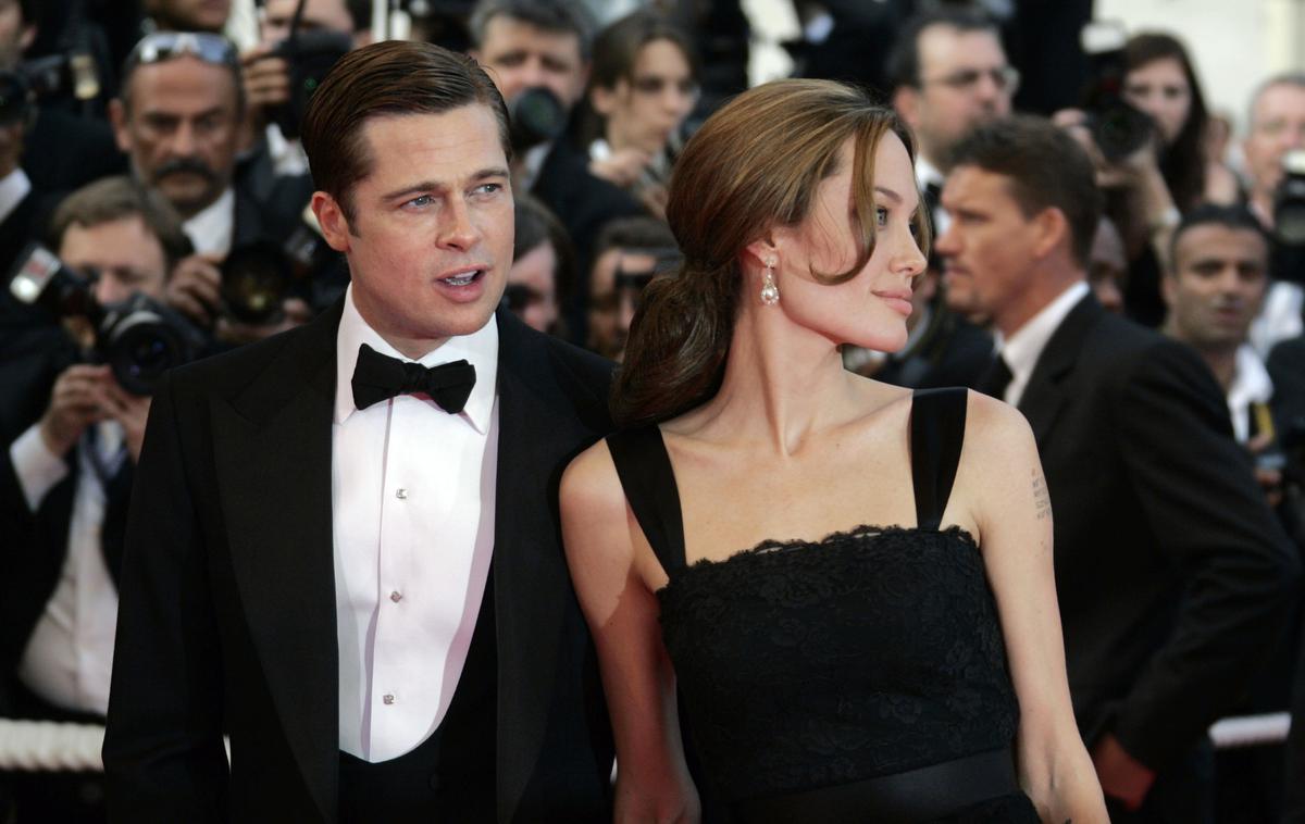 Angelina Jolie in Brad Pitt | Foto Guliverimage/AP