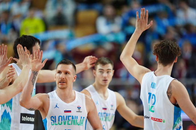 Slovenija - Izrael, kv. za EuroBasket, Koper | Slovenci so v Kopru premagali Izrael. | Foto www.alesfevzer.com