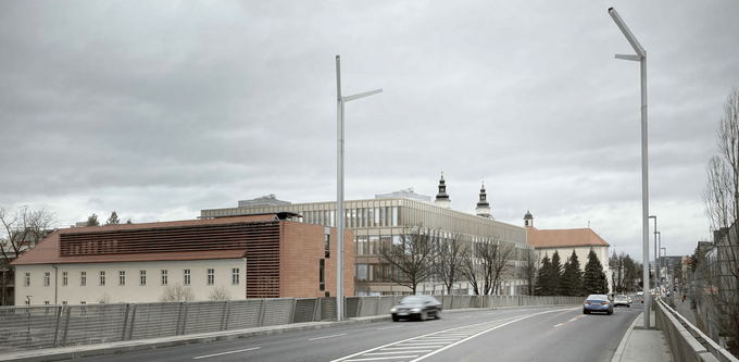 Takšen bo pogled na kompleks z Roške ceste. | Foto: Multiplan arhitekti