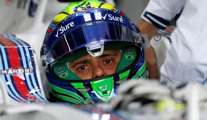 Massa najhitrejši na skrajšanem tretjem treningu v deževni Monzi