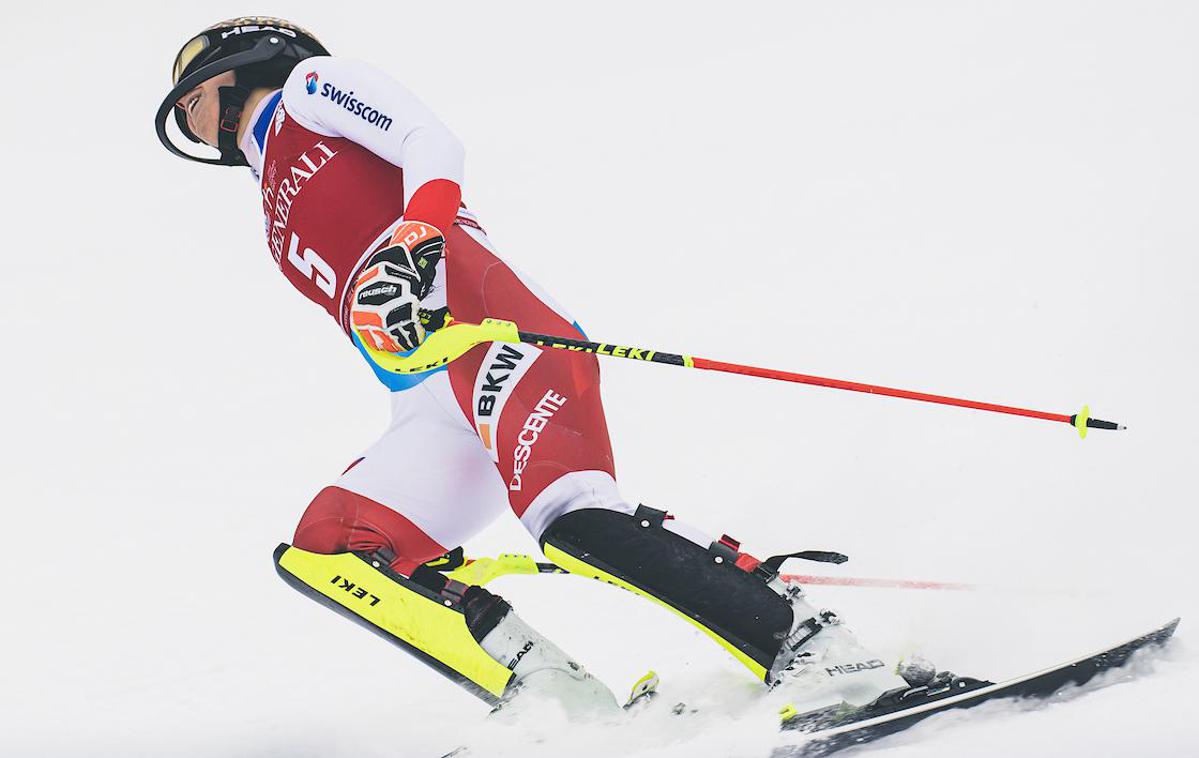 Zlata lisica, slalom, Wendy Holdener | Wendy Holdener bo morala na operacijo gležnja. | Foto Grega Valančič/Sportida