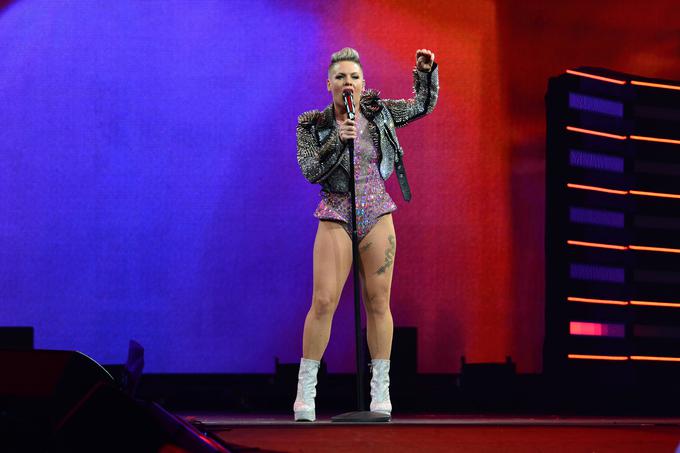 Pevka Pink je letos na turneji Summer Carnival tour zbrala 226,6 milijona dolarjev in zasedla šesto mesto. | Foto: Guliverimage