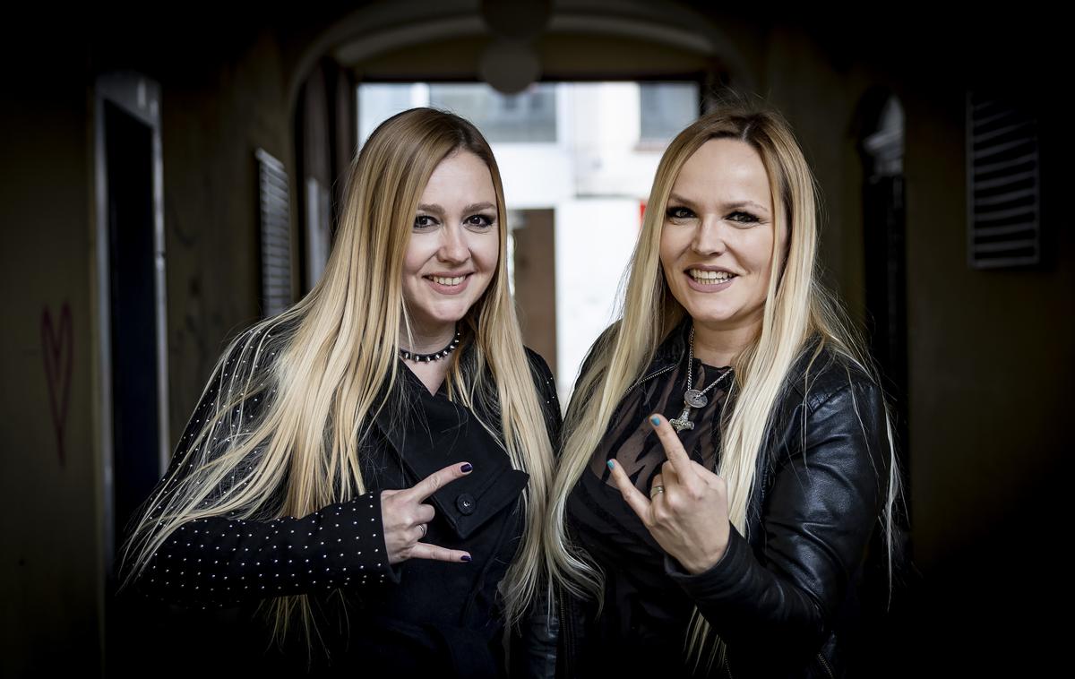 Hellcats | Sonja in Saša Zagorc sta ustanoviteljici skupine Hellcats in tudi piski glasbe in besedil v zasedbi. | Foto Ana Kovač