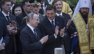 Kaj sta pri Ruski kapelici povedala Vladimir Putin in Borut Pahor