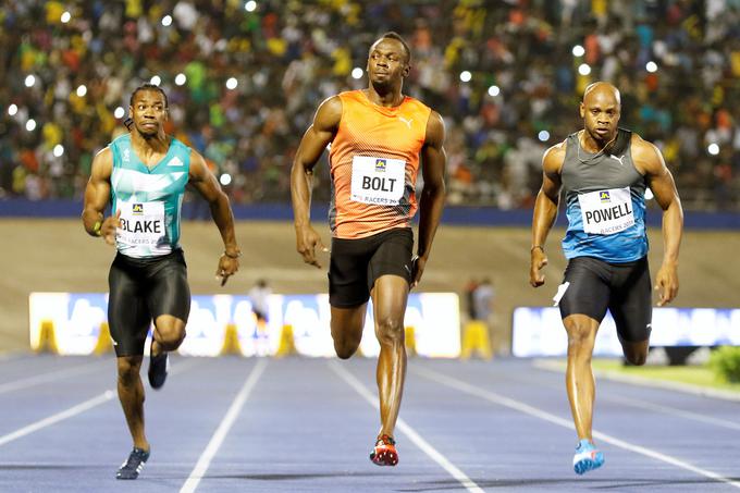 Usain Bolt v domačem Kingstonu ni dovolil presenečenja. | Foto: Reuters