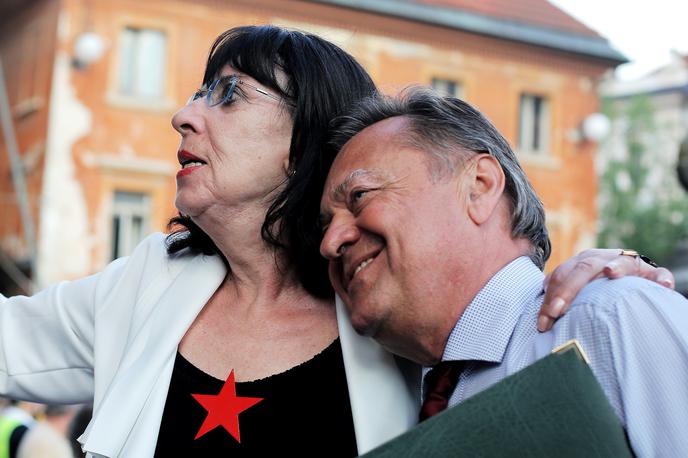 Svetlana Makarovič in Zoran Janković | Foto STA