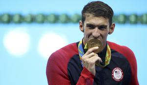 Če bi bil Phelps država, bi bil na lestvici zlatih kolajn z OI med najboljših 40