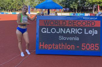 Leja Glojnarič popravila svetovni rekord in postala evropska prvakinja