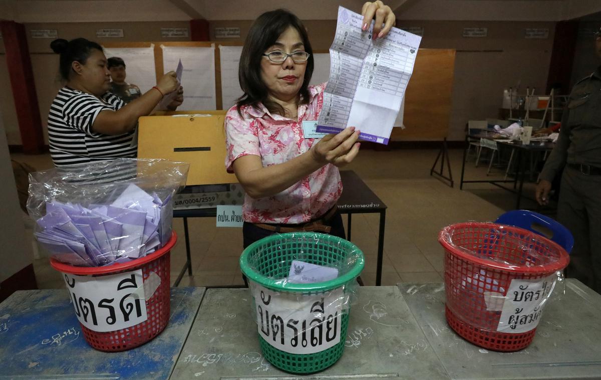 Tajska volitve | Foto Reuters
