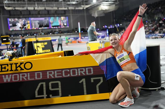 Femke Bol, Glasgow 2024 | Femke Bol je postavila nov svetovni rekord v teku na 400 m. | Foto Guliverimage