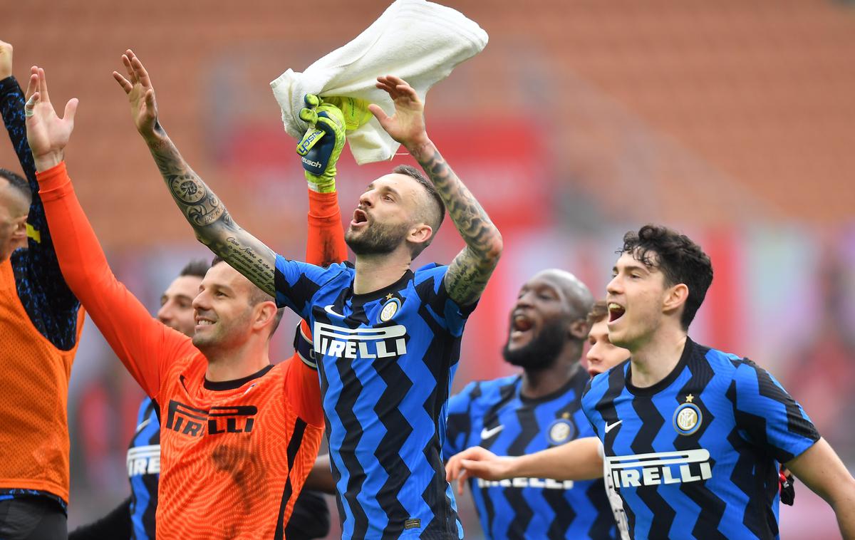 Inter Handanović | Nogometaši Interja so vse bližje prvemu naslovu prvaka po letu 2010. | Foto Reuters