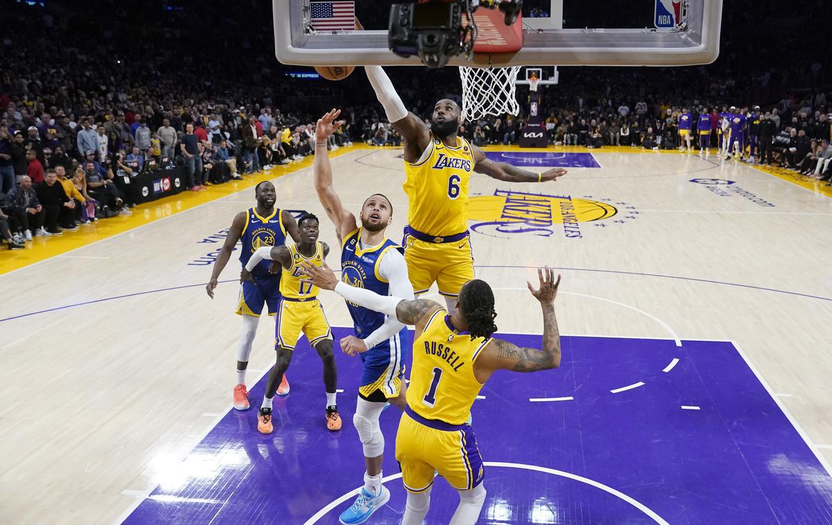Los Angeles Lakers | LA Lakers so tik pred tem, da iz končnice izločijo aktualne prvake. | Foto Guliverimage