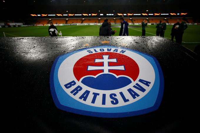 Slovanu iz Bratislave se v tej sezoni nasmiha dvojna slovaška krona. Darko Milanič ga je prevzel jeseni ... | Foto: Reuters