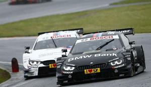 Dirko DTM popestrila dež in varnostni avto, senzacionalna zmaga Mercedesa