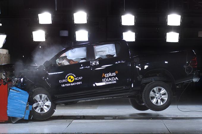 Toyota hilux - Euro NCAP varnostni test | Foto: EuroNCAP