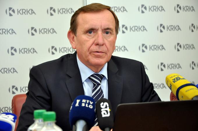 Predsednik uprave Krke Jože Colarič se omenja kot možni kandidat za predsednika vlade liste Povežimo Slovenijo.  | Foto: STA ,