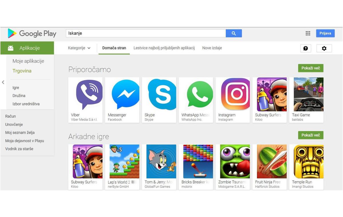 Google Play | Huawei (vsaj za zdaj) še vedno ostaja brez možnosti uporabe Googlove programske tržnice Play Store na svojih novih pametnih telefonih. Kako bo to nadomestil, da ob tem ostanejo (predvsem evropski) uporabniki zadovoljni? | Foto Google Play