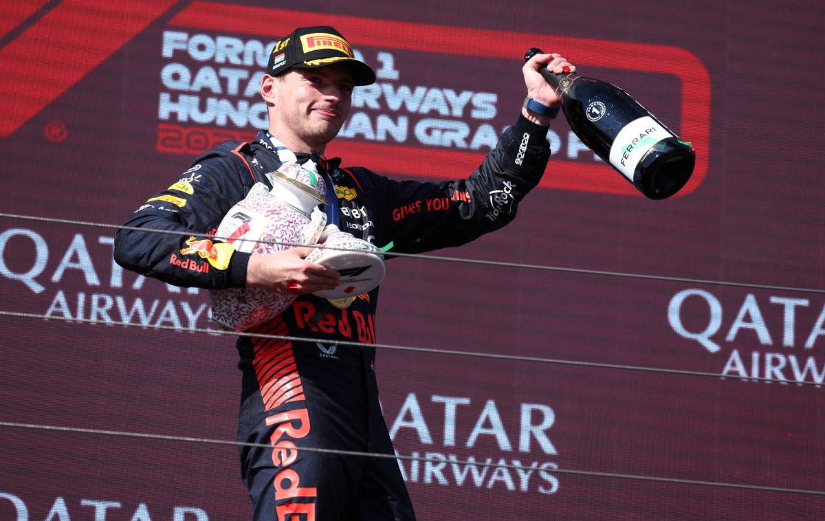 Hungaroring Max Verstappen Red Bull | Na zadnjih 33 dirkah je Verstappen zmagal kar 24-krat. | Foto Guliverimage
