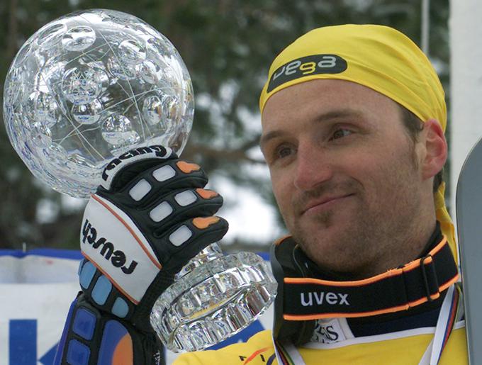 Dejan Košir je osvojil mali kristalni globus v posebni razvrstitvi paralelnih veleslalomov. | Foto: Reuters