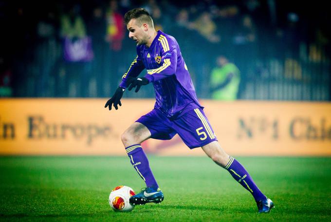 27-letni Ljubljančan je v vijoličastem dresu igral šest let in odigral kar 168 tekem. | Foto: 