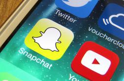 S priljubljeno aplikacijo Snapchat zdaj lahko tudi kličete