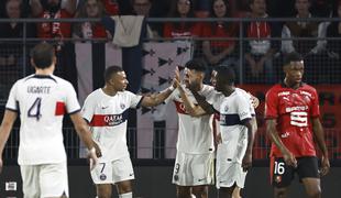 PSG do zmage pri Rennesu, Elsner izgubil proti Gattusu