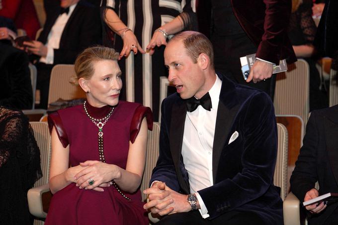 V občinstvu je sedel s Cate Blanchett. | Foto: Reuters