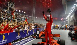 Sebastian Vettel po skoraj 400 dneh spet na vrhu