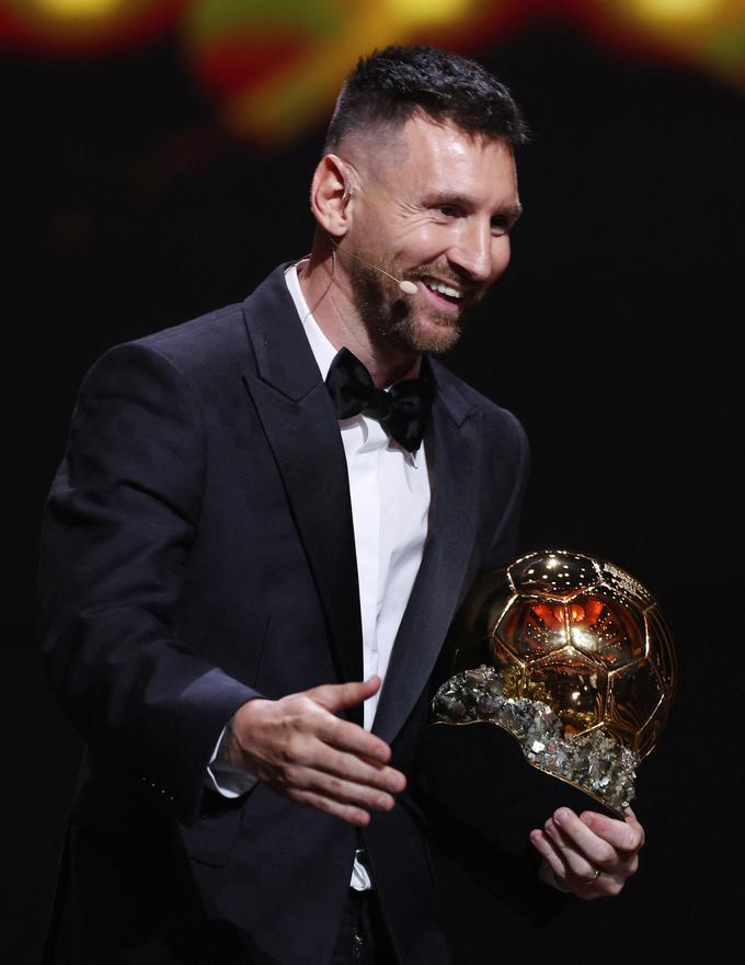 Lionel Messi, serijski zbiratelj zlatih žog. | Foto: Reuters