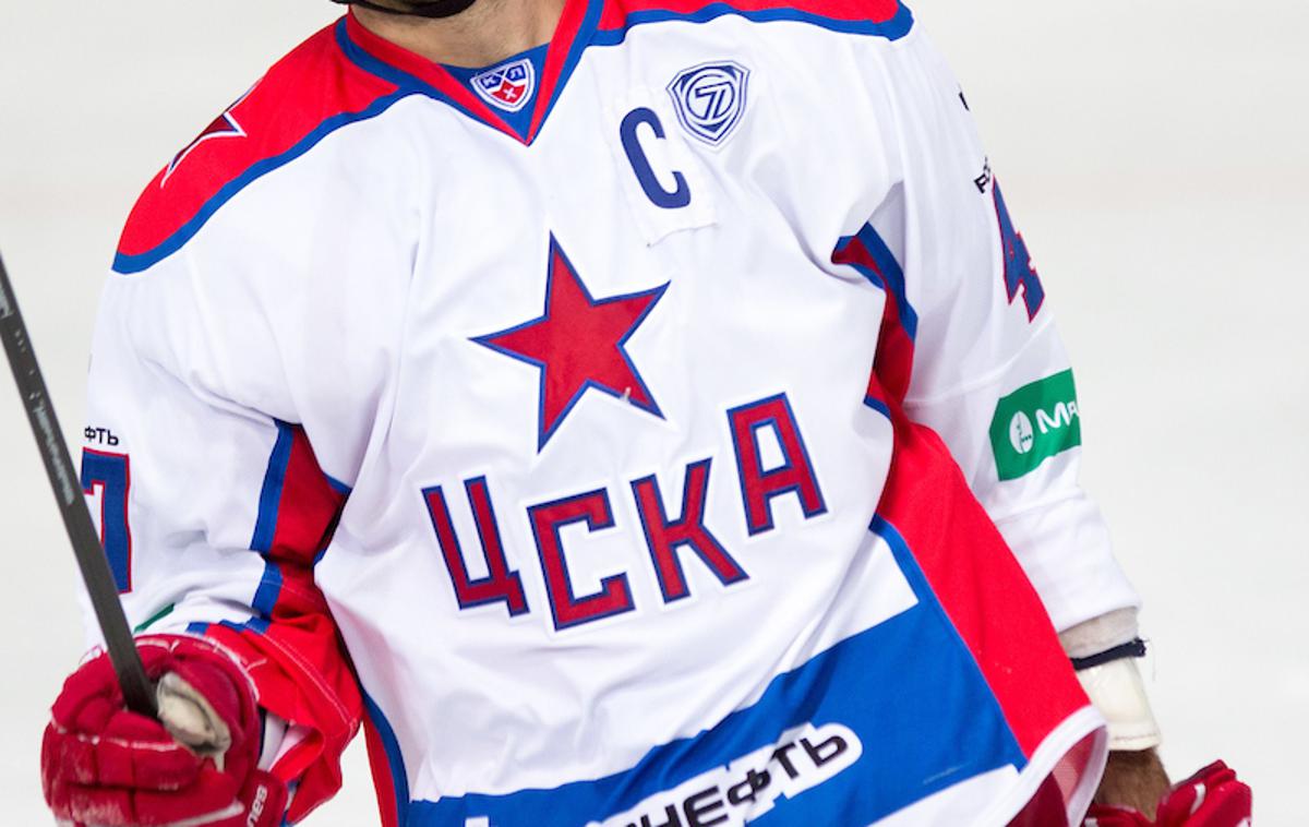 CSKA Moskva | Prvaka v ligi KHL v tej sezoni ne bo. Naslov prvaka so branili hokejisti moskovskega CSKA. | Foto Matic Klanšek Velej/Sportida