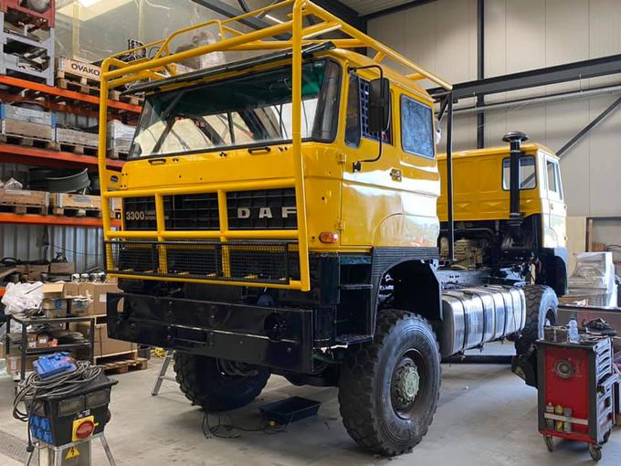 Lani so Nizozemci povsem obnovili legendarni tovornjak z dvojno kabino. Ostal je originalen kot v letih 1984 in 1985, izboljšali so le nekatere varnostne elemente. | Foto: De Rooy